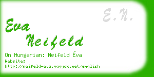 eva neifeld business card